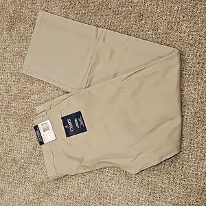Boys Chaps Husky Khaki Pants! NWT!!